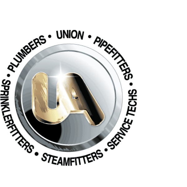 union of plumbers, fitters, welders, and service techs logo