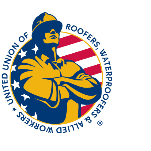 united union of roofers, waterproofers, and allied workers logo